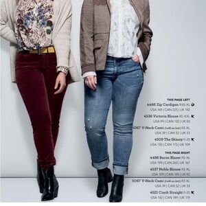 NWT | Cabi 4509  Corduroy, Vineyard,